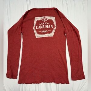 Vintage Molson Canadian Long Sleeve Small